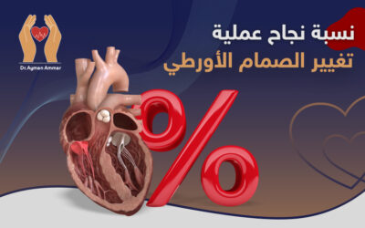 نسبة نجاح عملية تغيير الصمام الأورطي والعوامل المؤثرة عليها